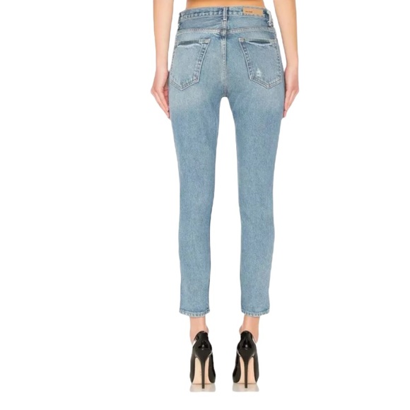 GRLFRND Karolina Lace Up High Rise Skinny Jeans Kingdom size 26 - Picture 2 of 10